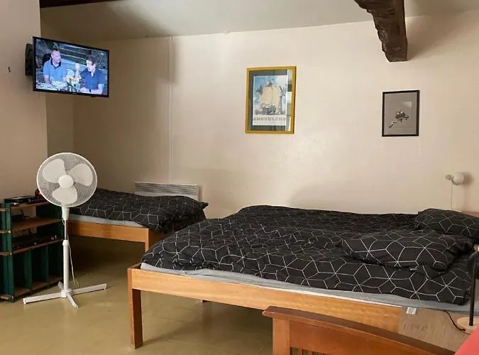 Dans Un Centre Equestre Grand Parking