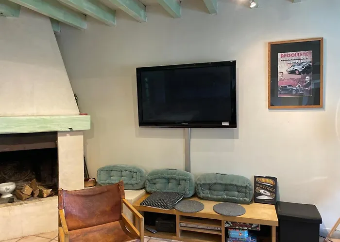 Dans Un Centre Equestre Grand Parking